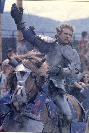 Jeff jousting